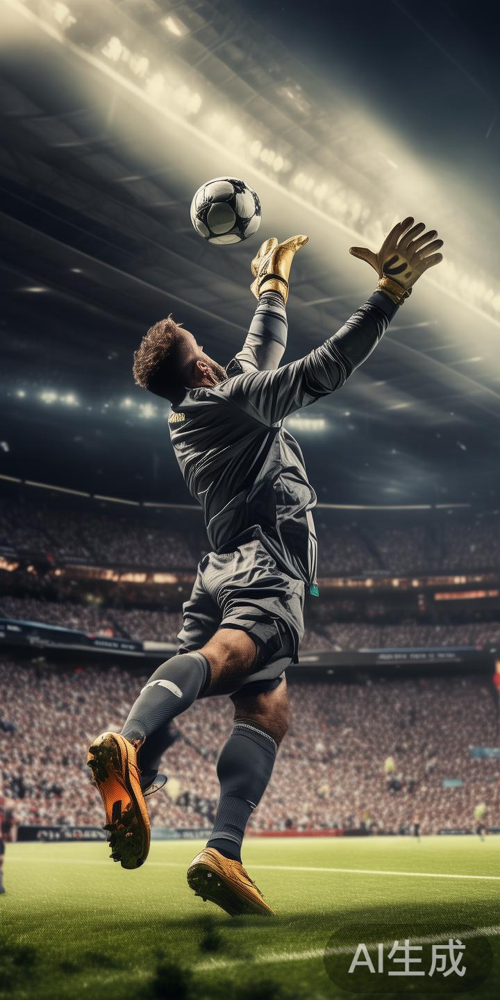 在面对高空球时，门将的空中争夺能力尤为重要。正确的